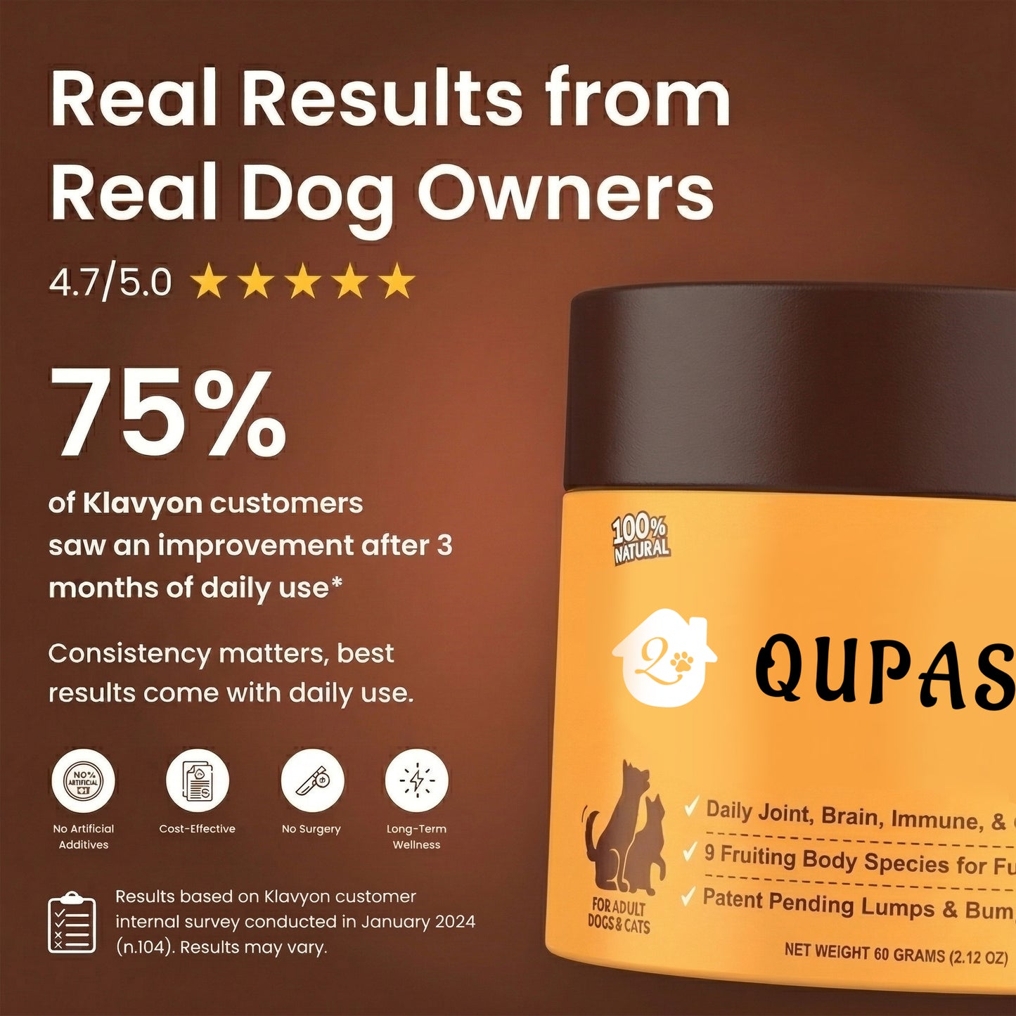 The Supplement For Dogs With Lumps & Bumps Limited Time: Give Your Dog Extra Care Today ⏳🐶.