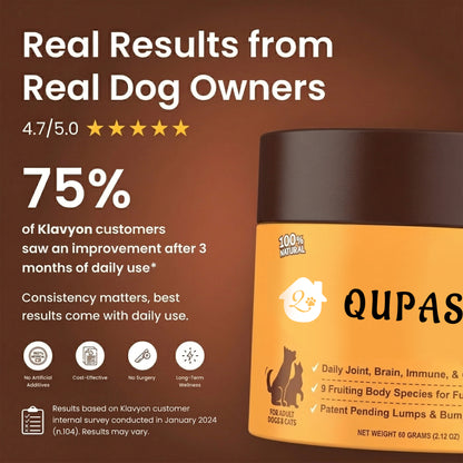 The Supplement For Dogs With Lumps & Bumps Limited Time: Give Your Dog Extra Care Today ⏳🐶.