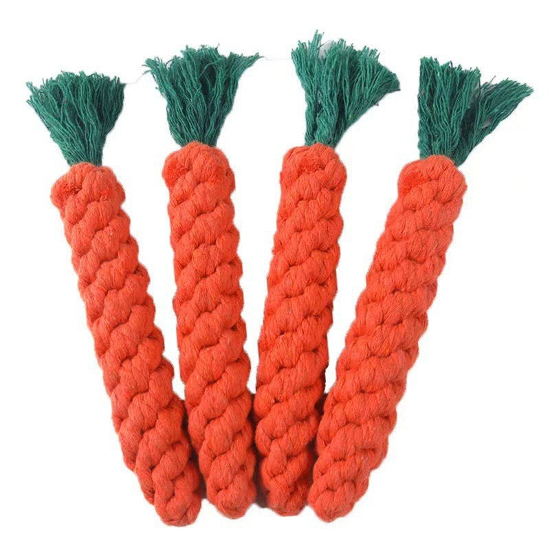 Knotted Braided Chew Rope Pet Toy