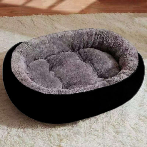 Oval-shaped pet bed, cool in summer and warm in winter