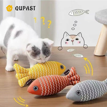All Catnip Cat Toys Fish Cat Chew Teeth Cleaning Cat Use