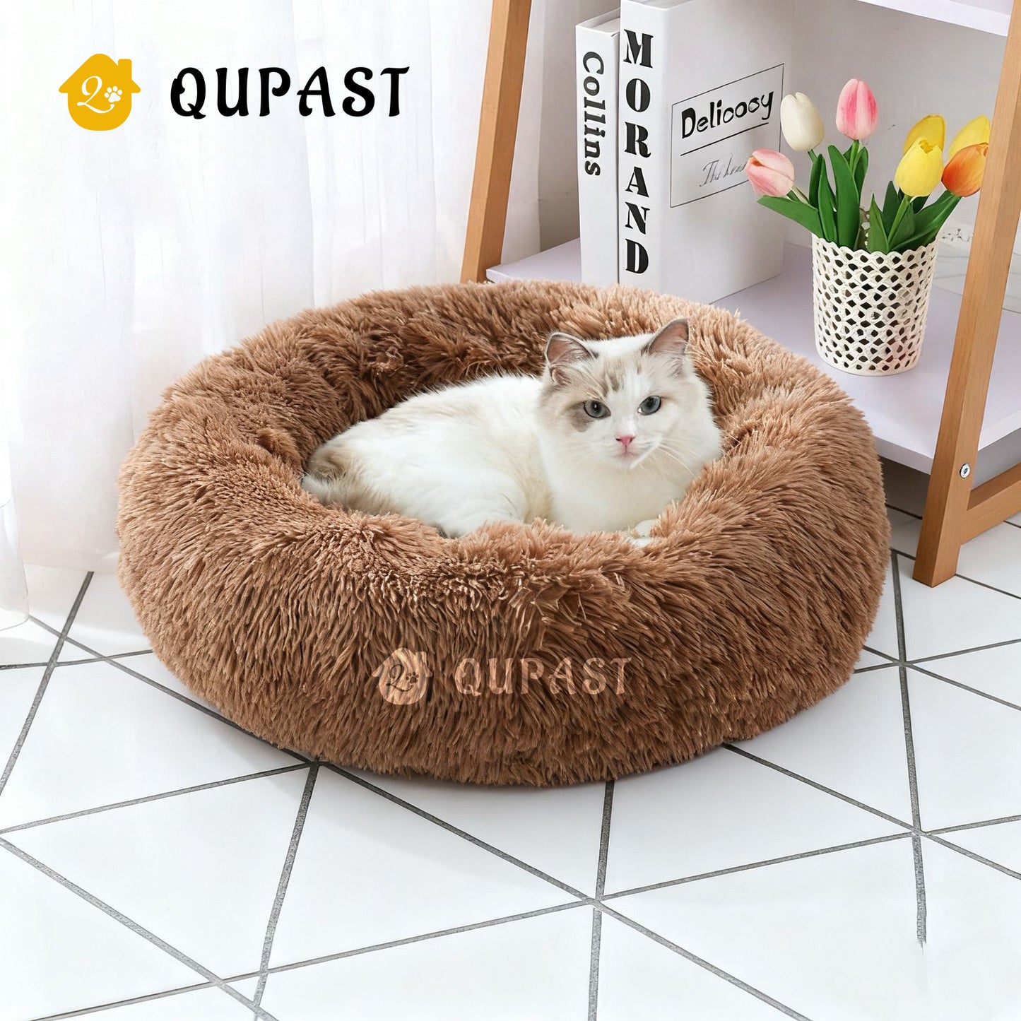 Long-haired dog bed all-season large dog winter warm thickened