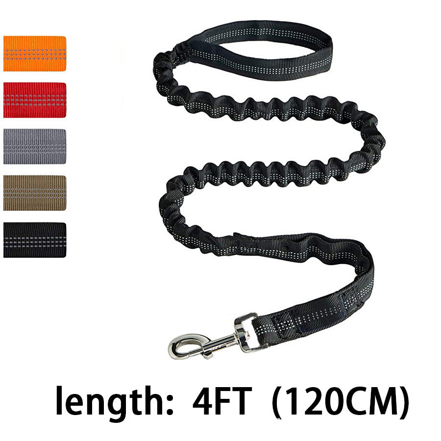 Elastic Dog Leash with Thickened Handle