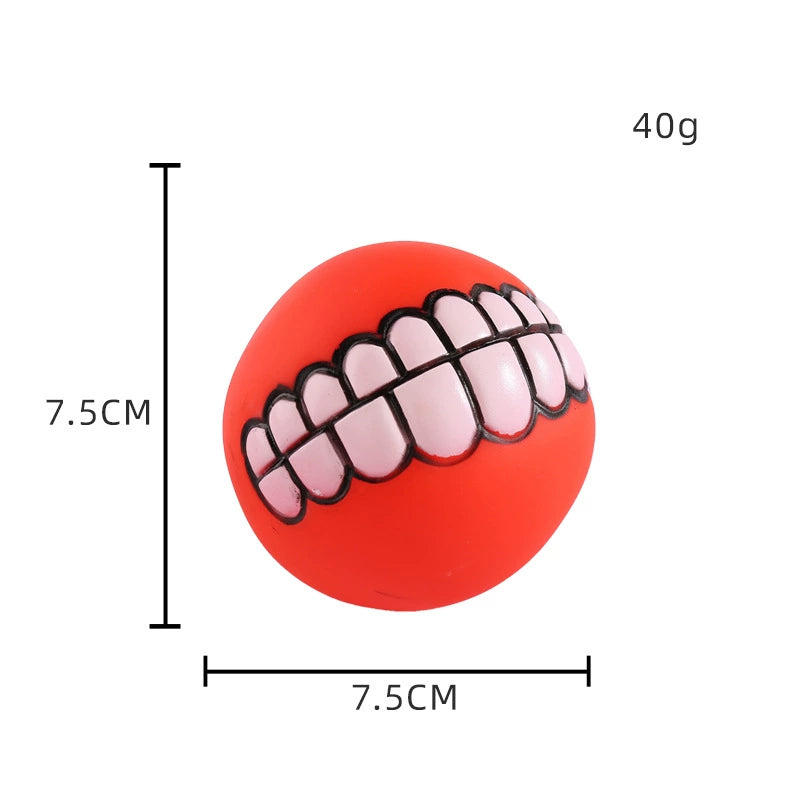 Bite-resistant sound-emitting rubber pet toys