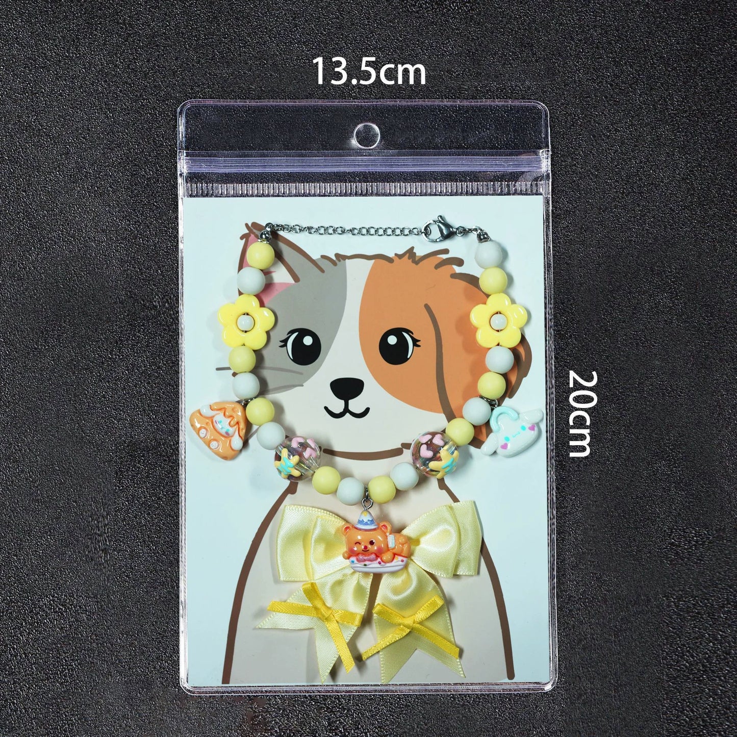 Small Cat and Dog Teddy Small Breed Dog Bell Collar