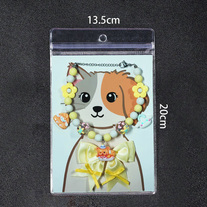 Small Cat and Dog Teddy Small Breed Dog Bell Collar