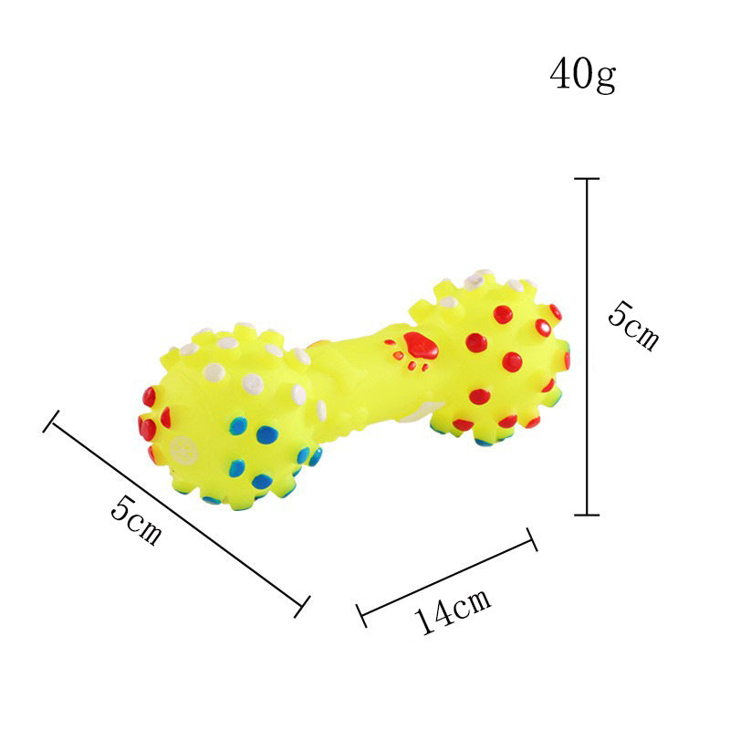 Large Spiked Dumbbell [Random Color]