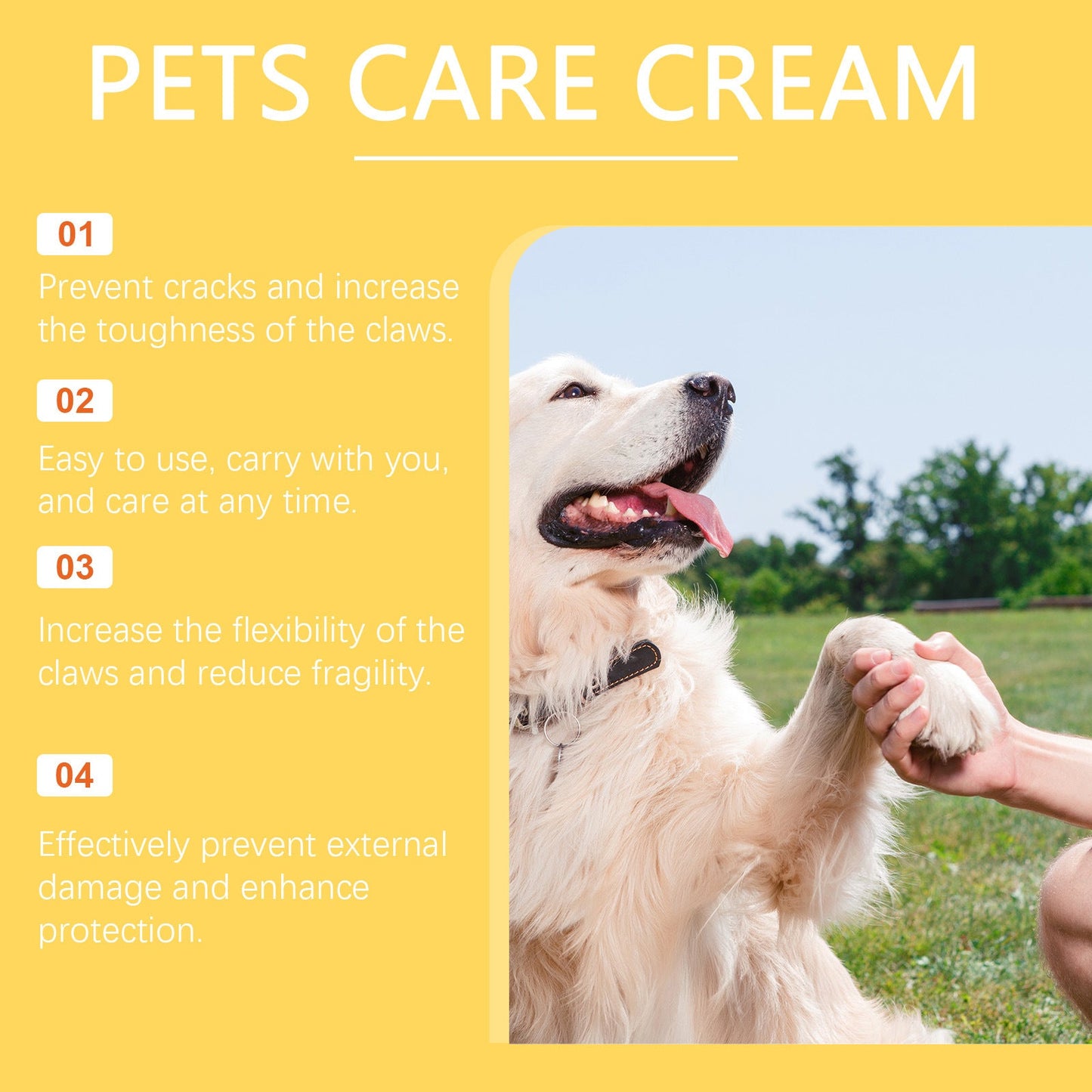 🐾 Dry Paw Rescue — Soothe, Protect & Moisturize Your Pet’s Paws ✨
