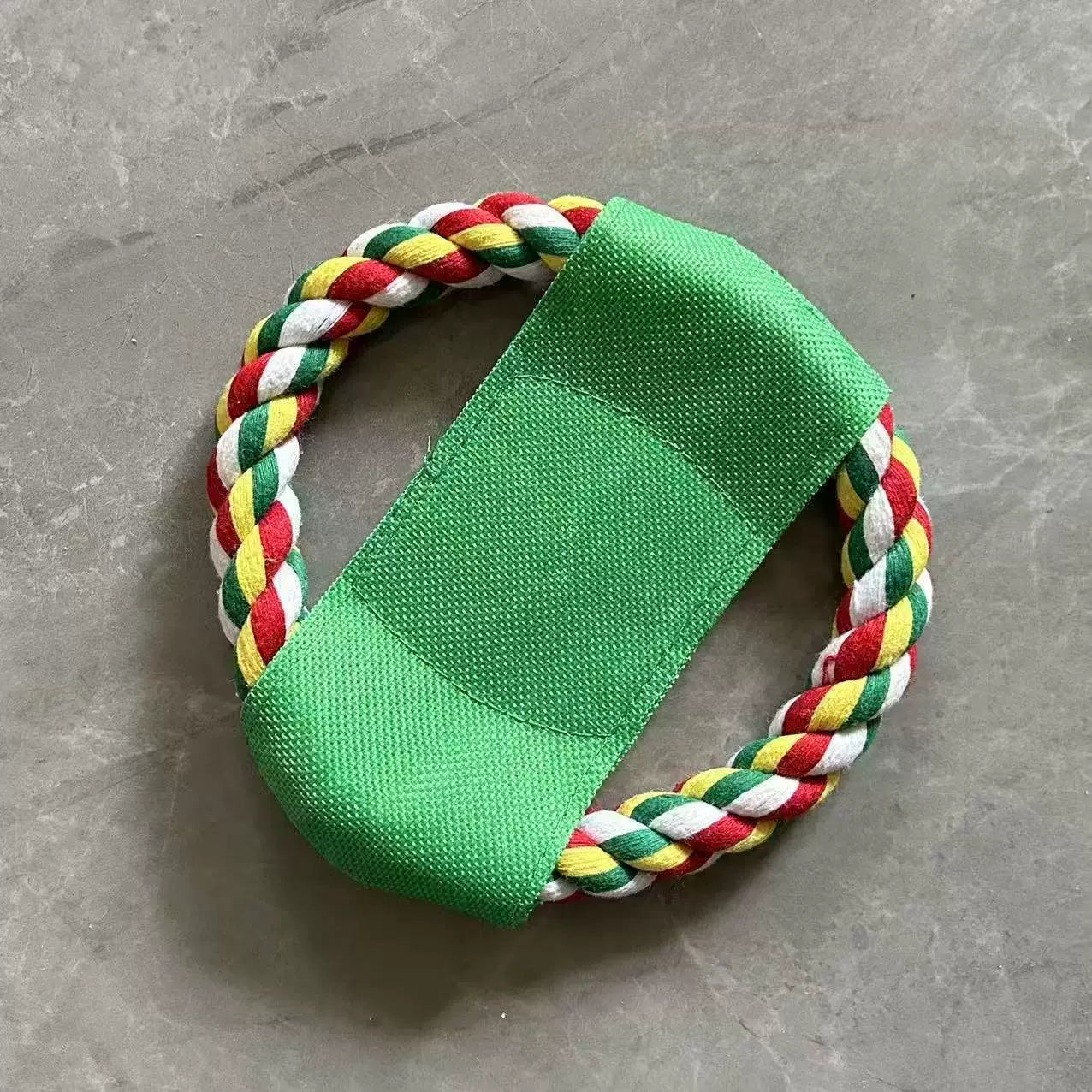 Knotted Braided Chew Rope Pet Toy