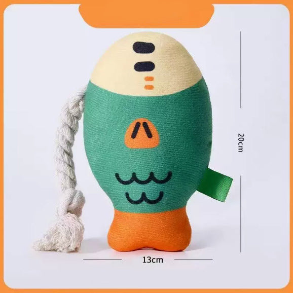 Plush Talking Fathead Fish [Green]