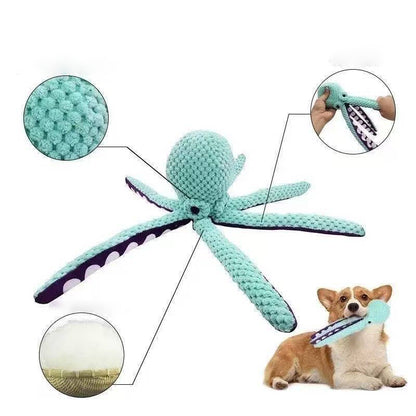 Voice-interactive companion toy for medium to large dog pets