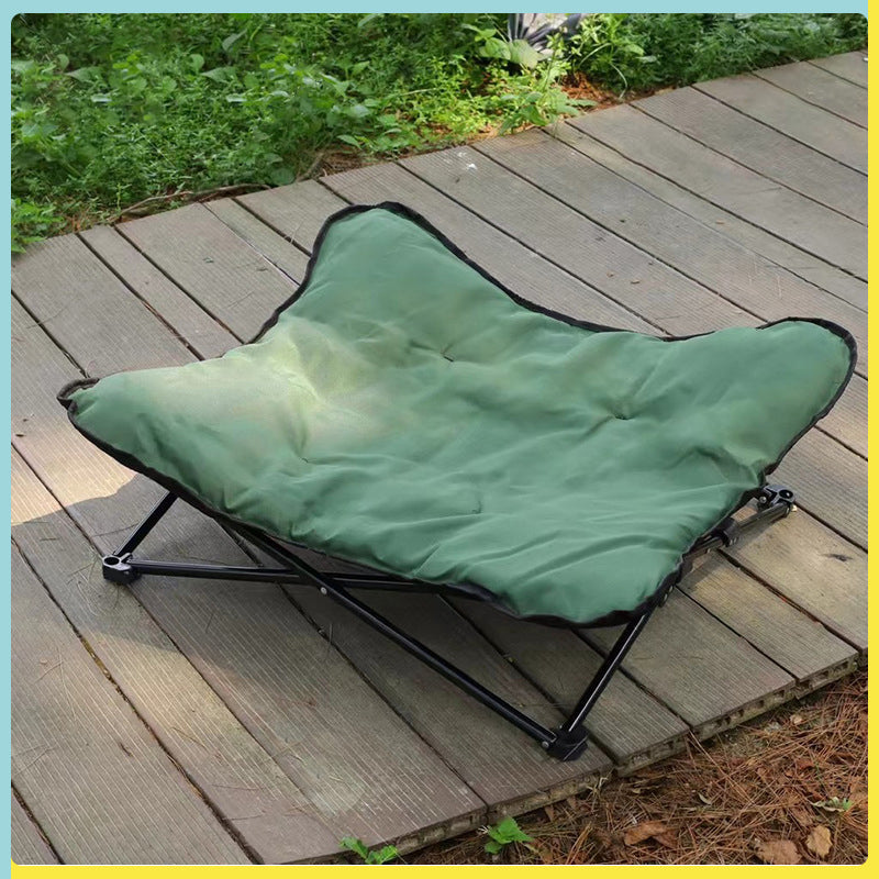 Detachable camping portable folding outdoor pet cot
