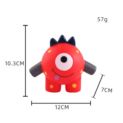 Bite-resistant sound-emitting rubber pet toys